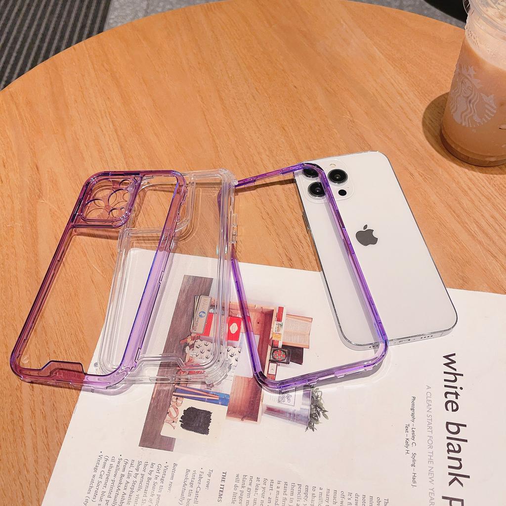 Mobile Phone Case for IPhone15 Series Advanced Purple Three-in-One Colorful Precision Hole Camera All-Inclusive