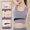 Bra Color Block Push-Up Sports Bra for Women Shockproof Beautiful Back Fitness Yoga Brassiere Wearable Outside
