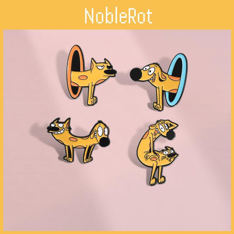 Character Cartoon Charming Alloy Brooch For Stylish Winter Accessories Fashion