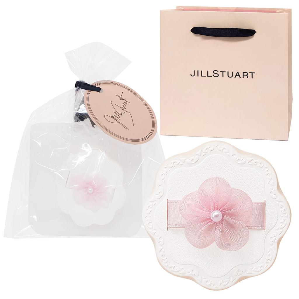 Wrapping JILL STUART Flower Couture Makeup Makeup Birthday Shopper Included [Gift Available] Puff, Tool, Puff, Sponge, Cosmetics, Gift,