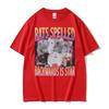 Funny Rats Spelled Backwards Is Star Printed Tshirts Fashion Short Sleeve Summer Men Women Casual Oversized Tshirt Streetwear