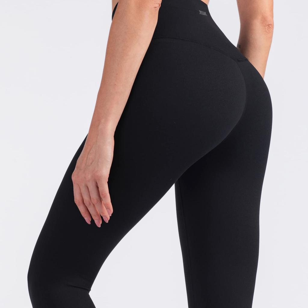 IRCOLVE Skin Series Yoga Cropped Perfect for Buttocks and Training Women's Leggings, Length, Cotton, High-Waisted, Moisture-Wicking, Quick-Drying,