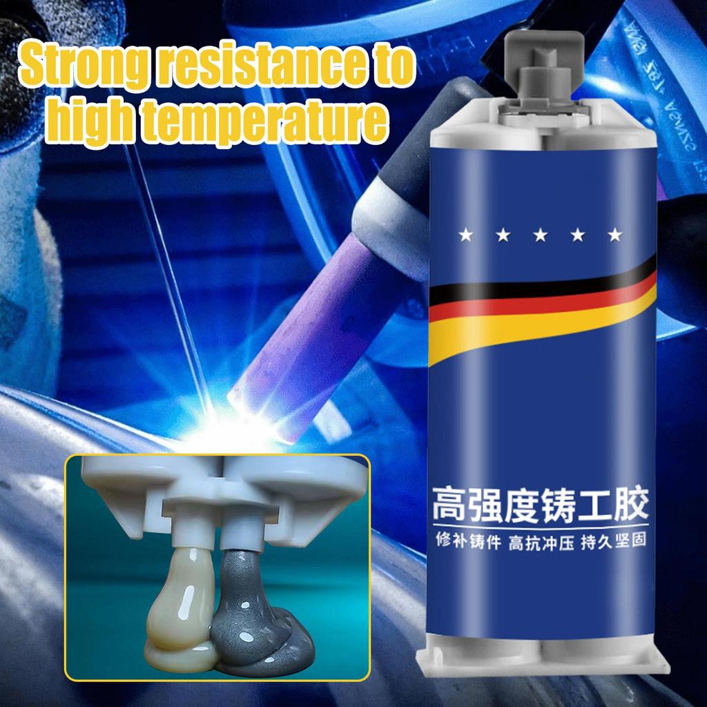 Metal Repair Glue Paste High Temperature Industrial AB Caster Glue High Strength Bonding Sealant Strong Casting Welding