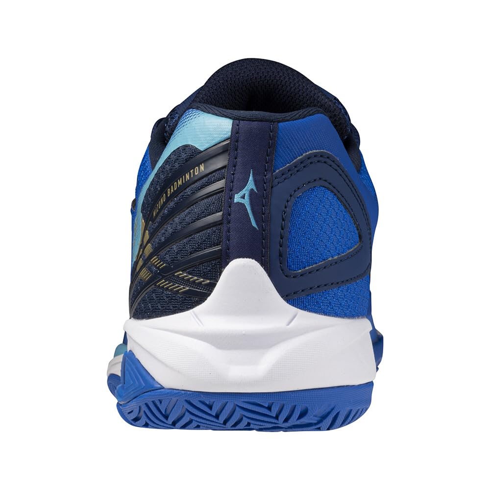 Badminton Shoes Wave Claw 3 Club Activities Gymnasium Lightweight Cushioning Blue x White x Navy cm 2E [Mizuno] 26.5