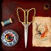 1PC, Retro Sewing Vintage Scissors Embroidery Cross-stitch Scissor Crafting Tool Thread Sewing Tools Halloween Christmas Gifts