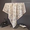 Fashion Printed Square Scarf Women Neck Shawl For Daily Wear