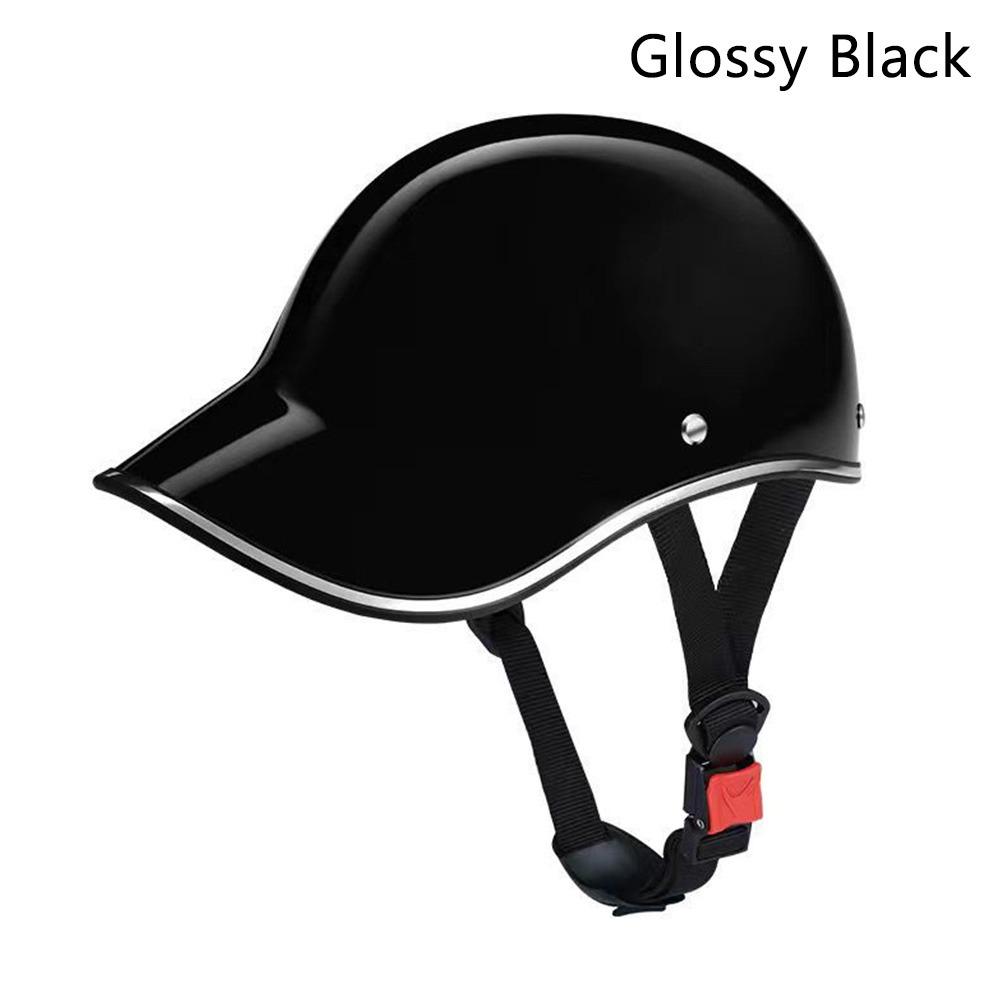 1Pcs with Adjustable Strap Safety Helmet Universal Baseball Cap Hat  Electric Bicycle Accessories
