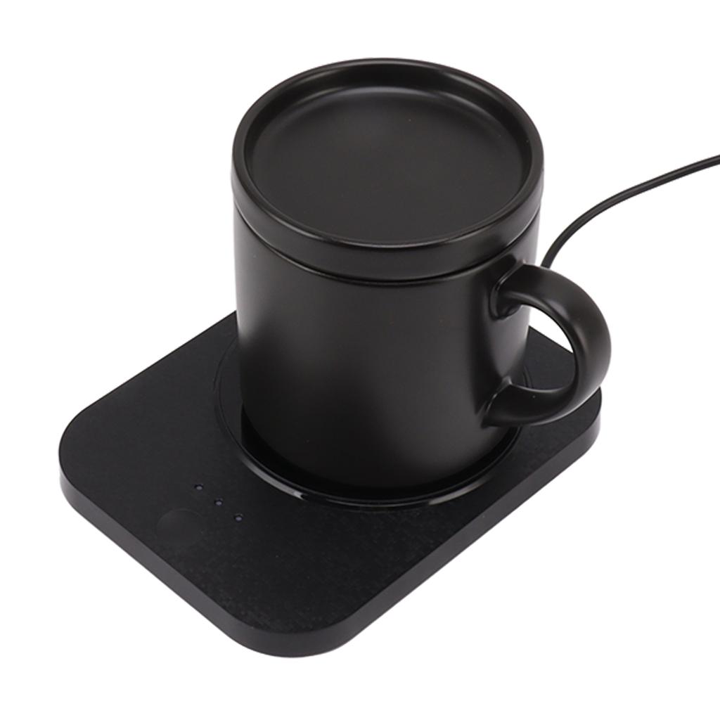 Coffee Mug Electric Warmer Intelligent 55 celsius Constant Warm USB Power Supply Beverage Warmer with