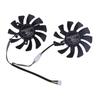 2PCS 75MM HA8010H12F-Z 4Pin Graphics Card Cooling Fan For MSI GTX660 GTX670 GTX680 R6790 Video Card Cooler