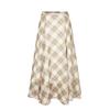 FivePlus Retro Karriertes A-Linien-Kleid