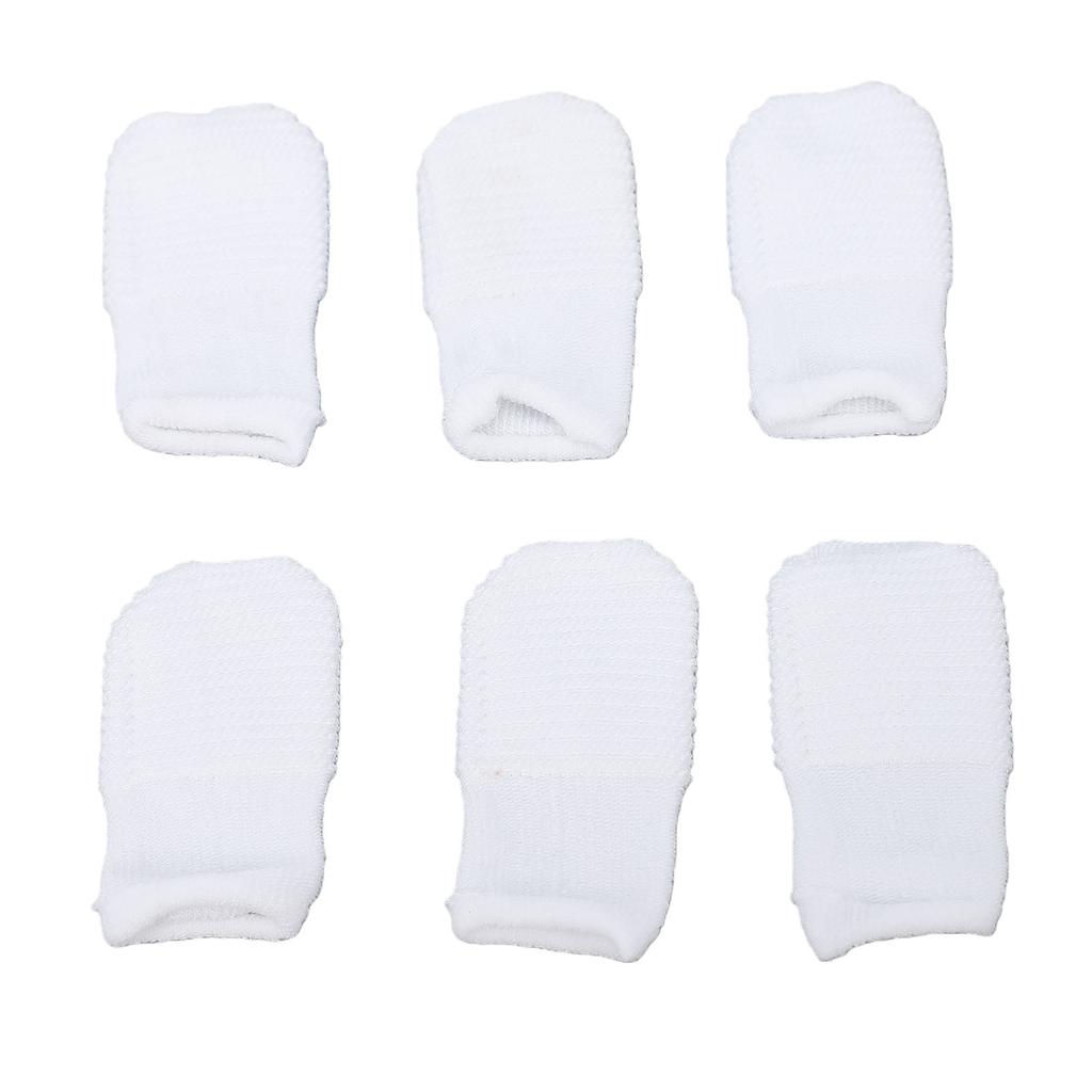 6PCS Soft Fabric Pet Finger Toothbrush Washable Comfortable Cat Pet Tooth Brushing Kit for Dogs Teeth Cleaning and Care