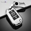 Soft Tpu Auto Smart Key Fob Cover Case Housing Remote Fit For Citroen C3 C4 C5 C6 Cactus Picasso Xsara Fit For Peugeot 308 3008 508 208 408 307