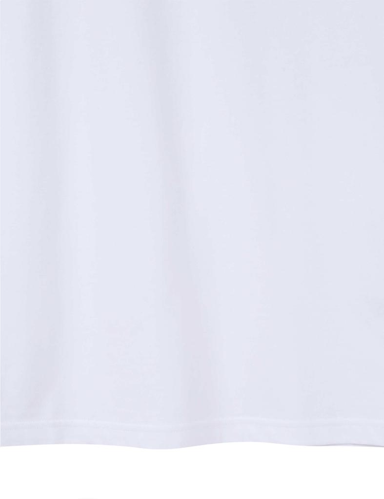 Enbiei Team Lettering Bag Mesh Sleeveless White