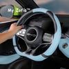 For BYD Dolphin Mini Seagull 2024 2025 2026 Car Steering Wheel Cover Leather Non-slip Sweat proof Handle Cover Accessories
