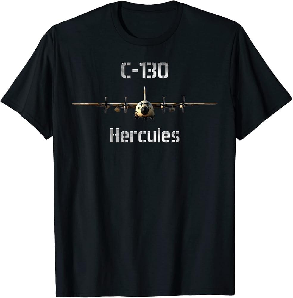 C-130 transport aircraft gunship T-Shirt Unisex T-Shirt L