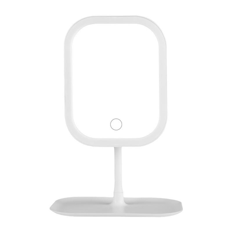 Adjustable LED Desktop Makeup Mirror with European Style