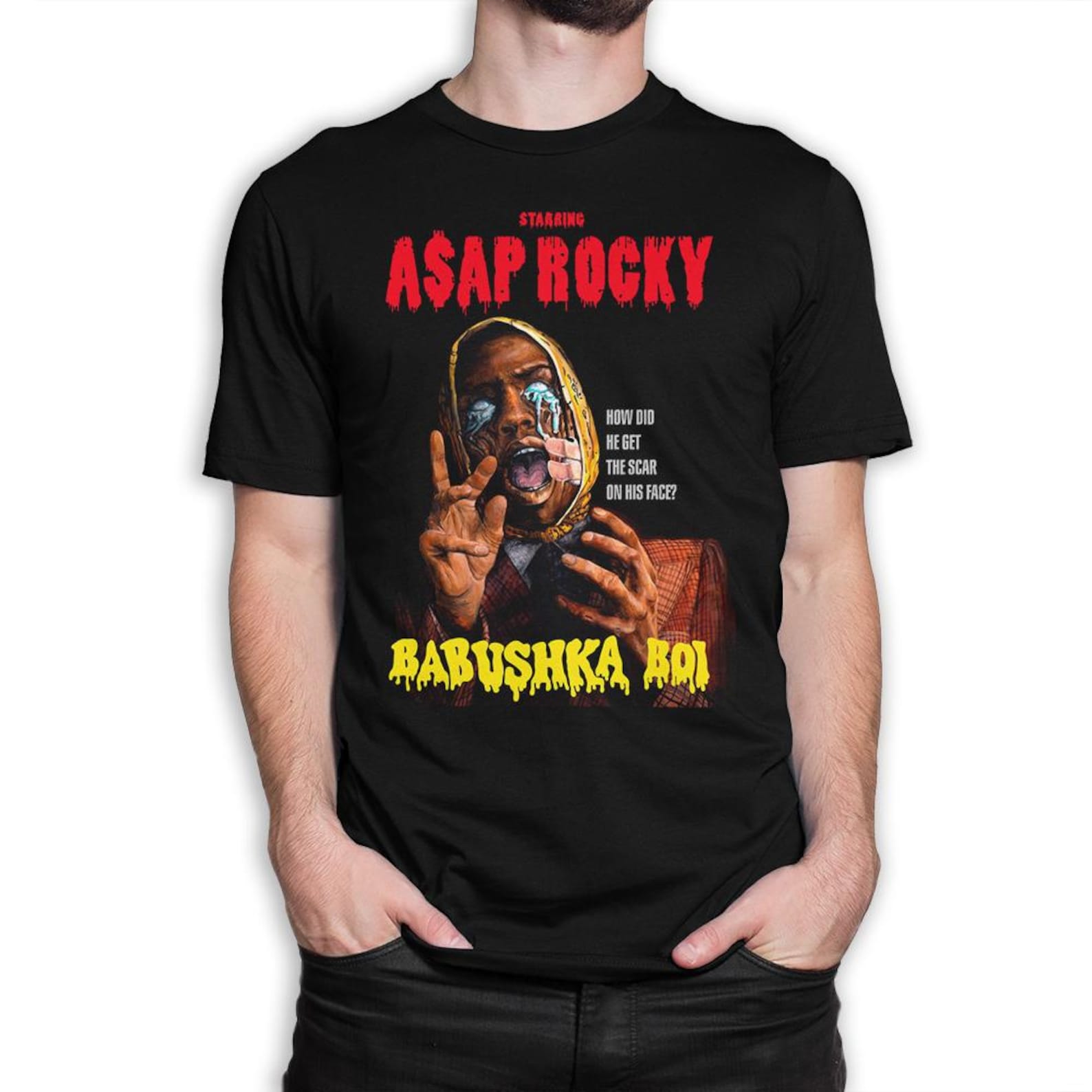 ASAP Rocky Babushka Boi T-Shirt, Men s and Women s Sizes M
