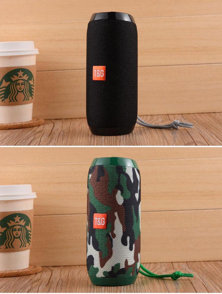 TG117 Portable Wireless Bluetooth Speaker with Subwoofer, Card Slot & K-song Live Streaming for Outdoor Use