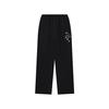 We11done Ss26 Bear Print Casual Pants Unisex Bottoms WD-TA1-26-850-U-BK