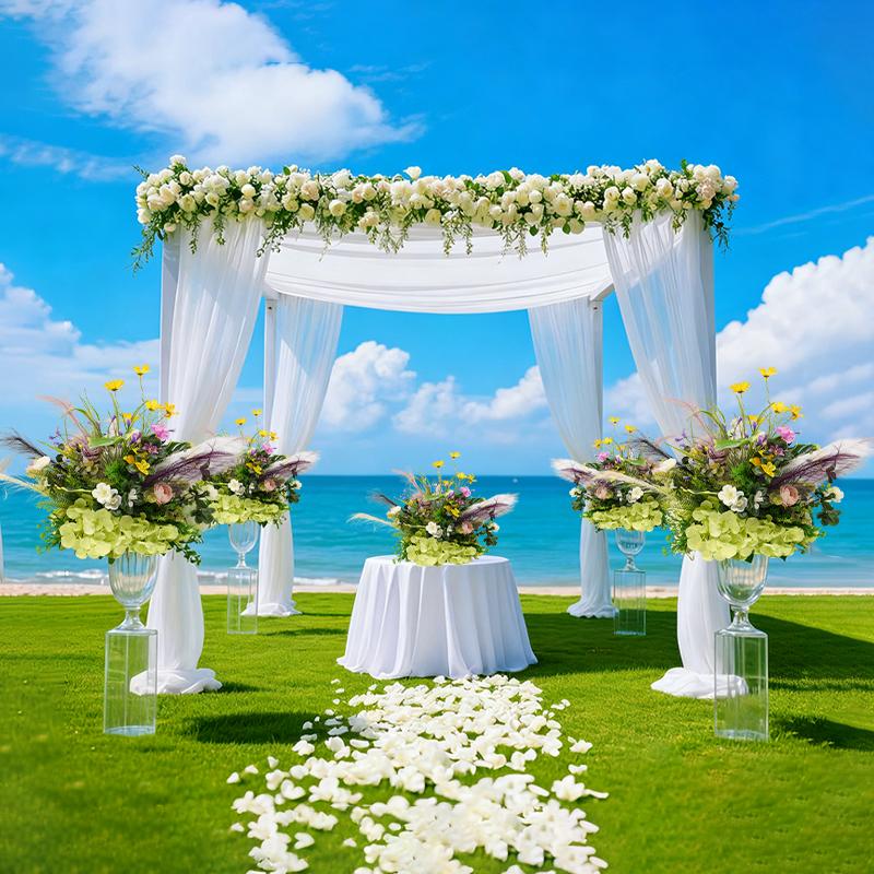 New Cross-Border Hot-Selling Wedding Decoration Artificial Flowers, Artificial Flower Floor Decorations, Home Aisle Decorations