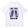 Ich habe diesen Hund in mir T-Shirt Mode Unisex Ästhetisch Lustig Französische Bulldogge T-Shirt Unisex Hohe Qualität Vintage Baumwolle T-Shirts
