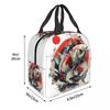 Koi Rising Insulated Lunch Bag for Women Office Cooler Thermal Food Box Tote Leakproof Lunch Boxes Container