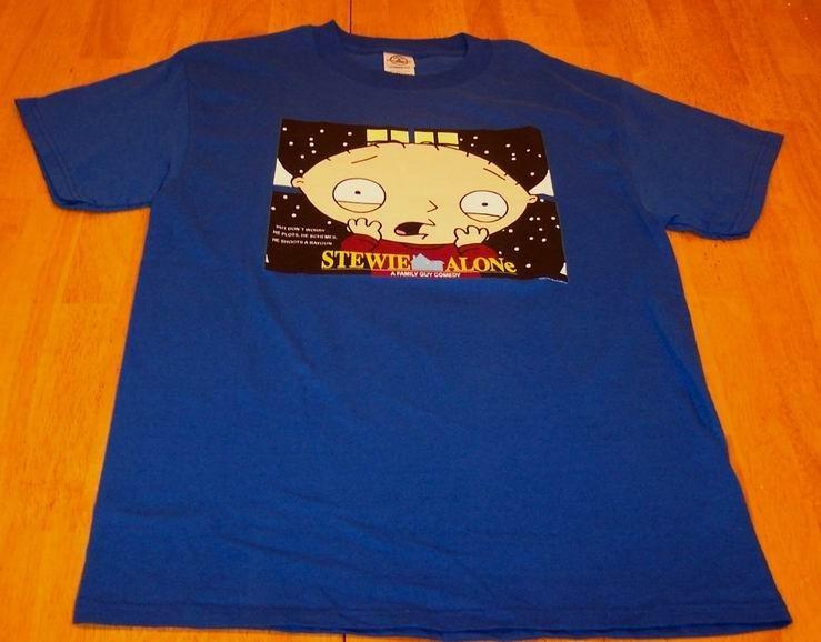 FAMILY GUY STEWIE ALONE T-shirt MEDIUM NEW L