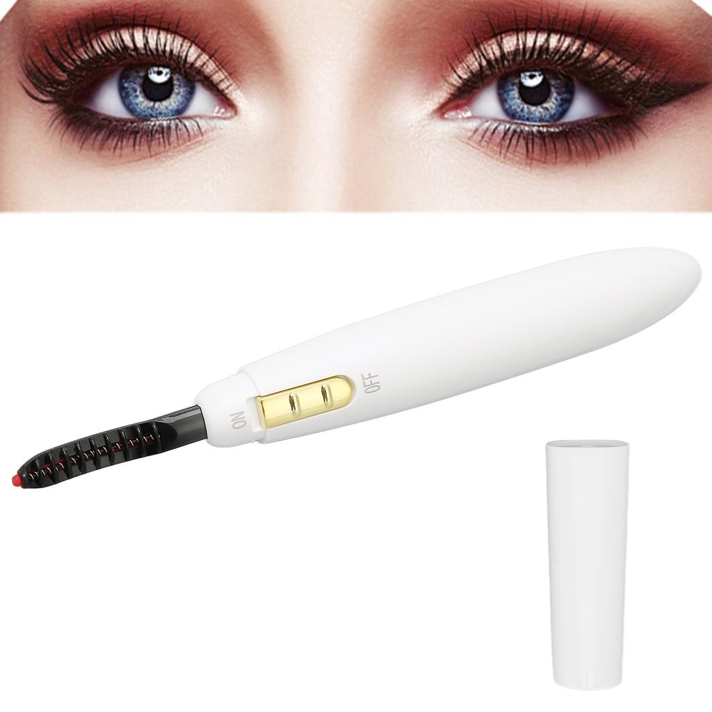 Hted Eyelash    Quick Hting   Lasting Batt y Pow ed Electric Eye Lashes    for Make Up Tool