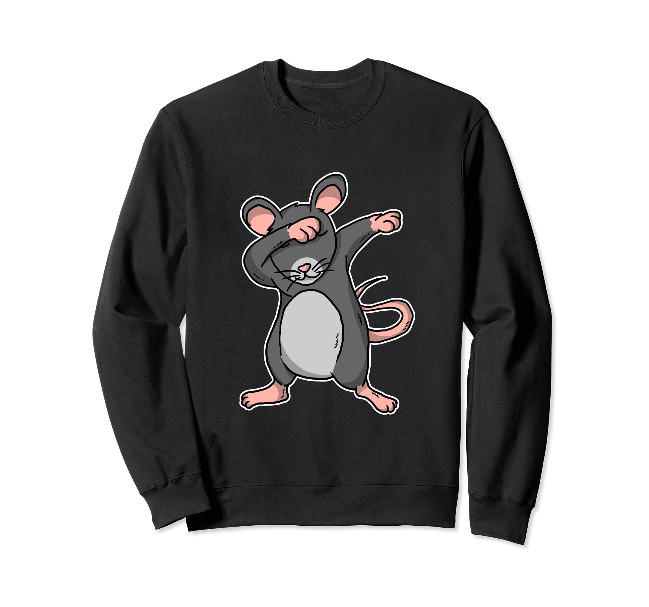 Dabbing Mouse - A mouse-loving dancing mouse gift sweatshirt
