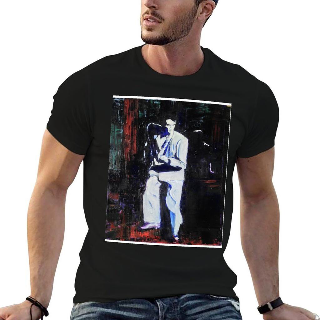 Portrait of David Byrne, Talking Heads - SMaking Sense! T-Shirt Simple Casual Short Sleeve Cott