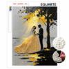 Couple Pearl Painting Handmade Diy Pearl Art Painting Stickers Home Decoration Gifts