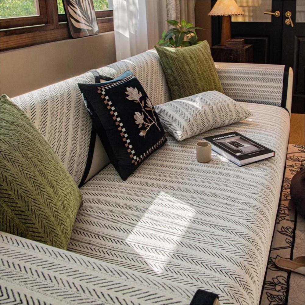 All Season Home Chenille Slipcover Funda Sofa Mat Non-slip Sofa Cushion Couch Sofa Covers Mat