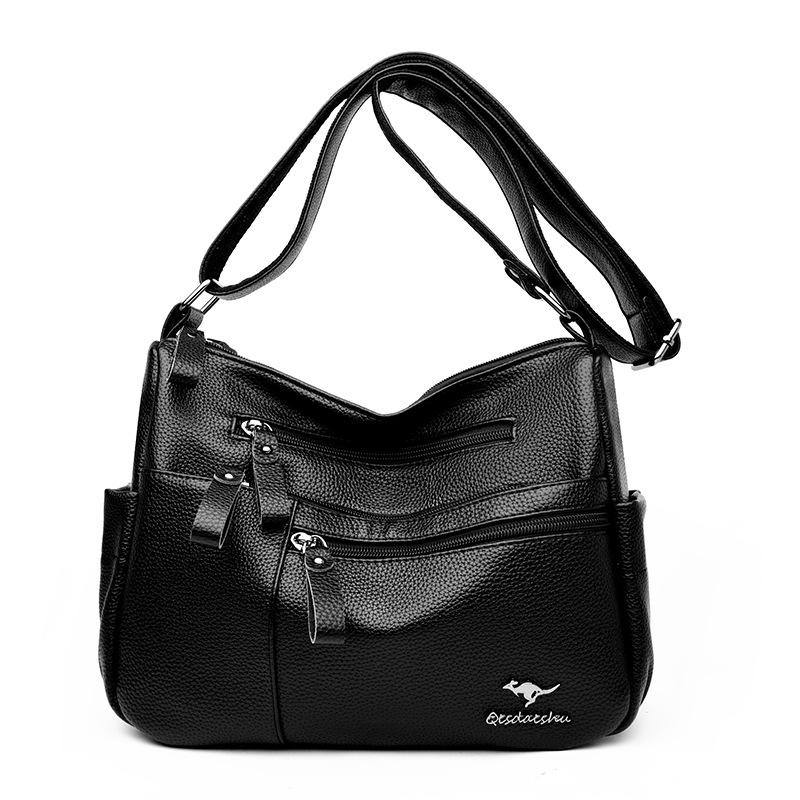 Módní velkokapacitní taška pro maminky středního věku, crossbody taška, dámská taška přes jedno rameno
