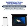 HEE RAK Portable Fish Depth Finder Water Handheld 1080P 4.3 Inch LCD Fish Finder Underwater 220° Fishing Camera Night Vision