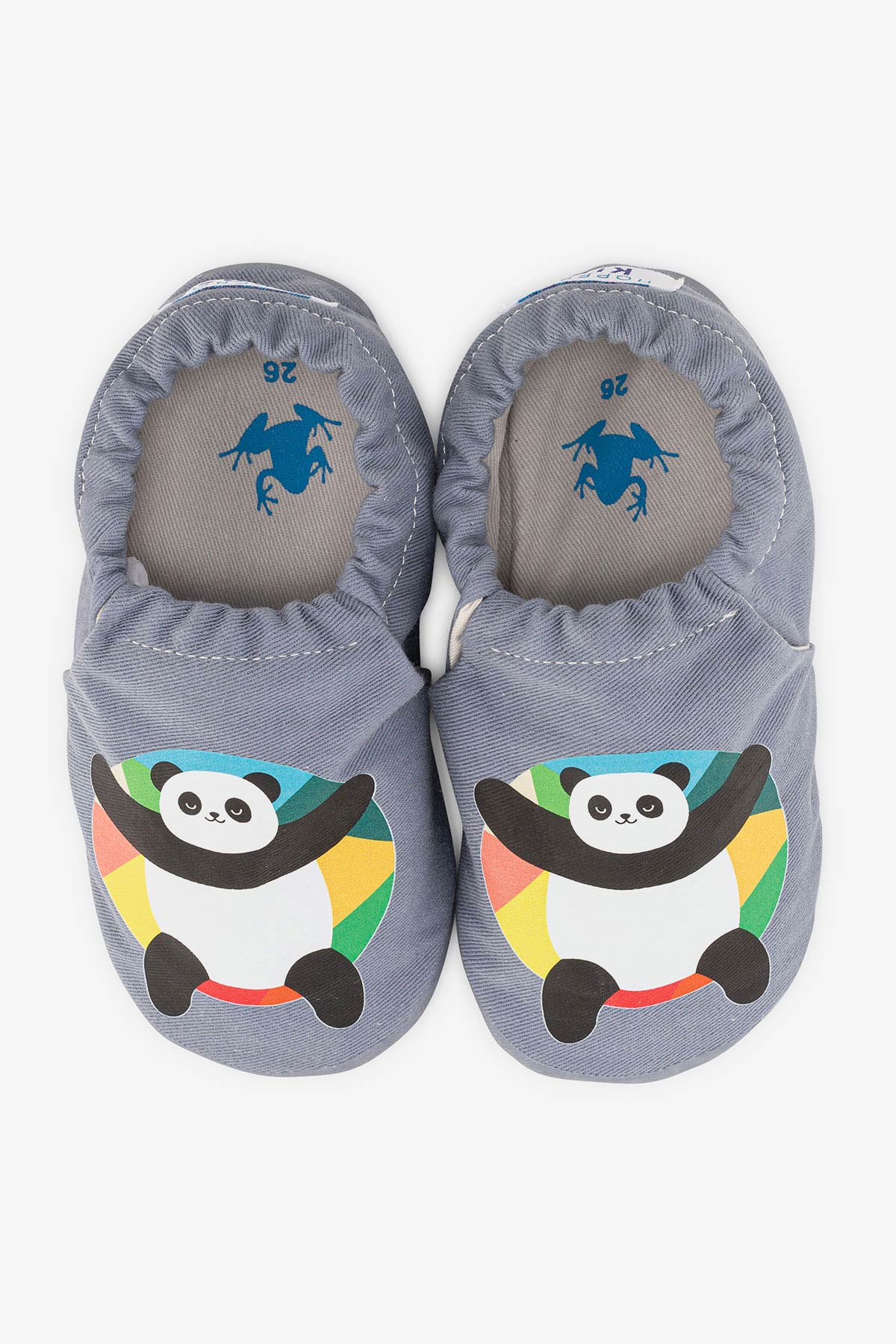 

Panda Bear Hyper Dusty Blue Barefoot Smart Booties 19 powder синього кольору