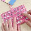 Portable 26-Key Keyboard Pendant Multicolored Decompression Toy Cute Keycap Clicker  Students
