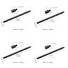 Universal Aluminum Extension Arm 1/4 Male Female Connectors Port Extension Rod Poles for Action Camera & Tripods