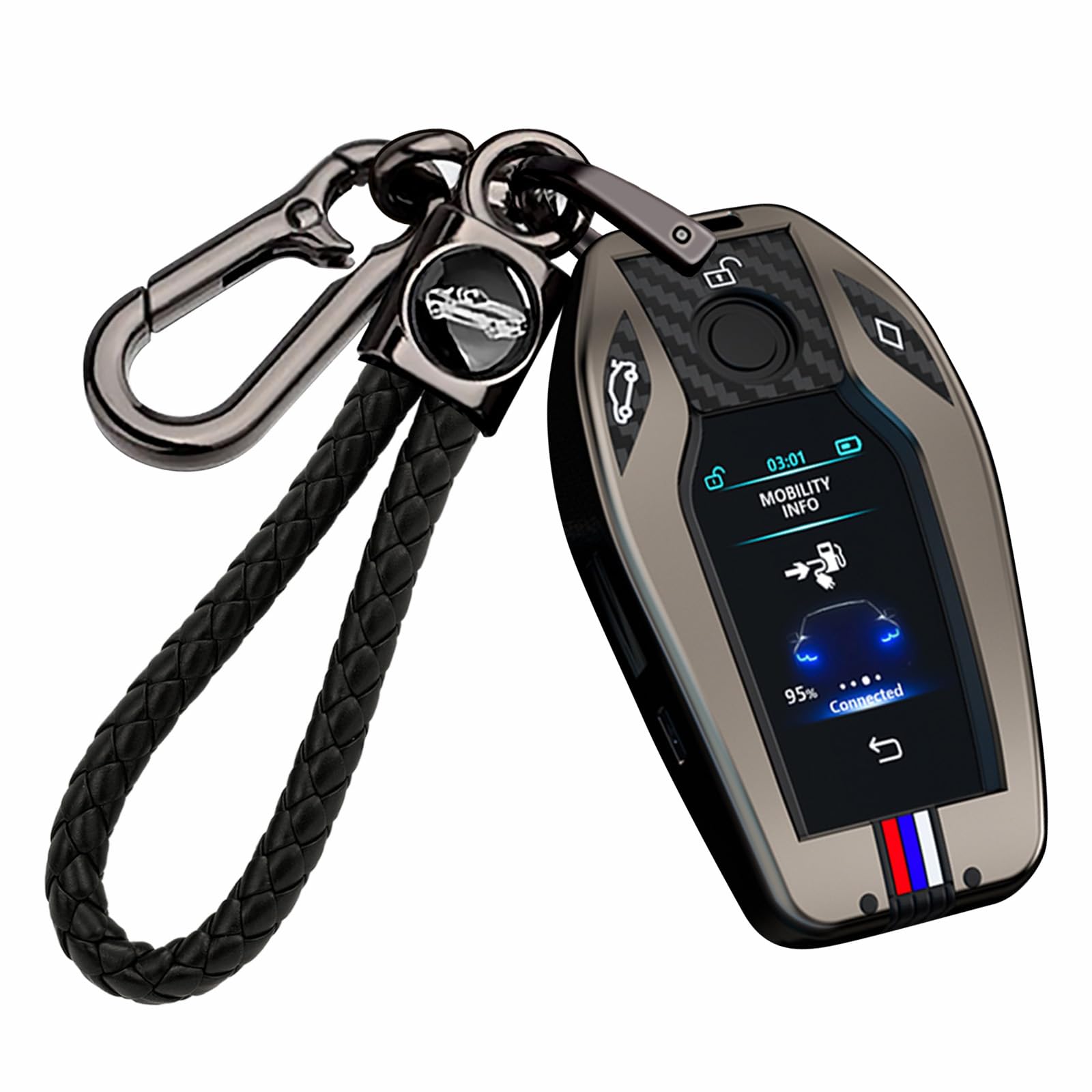 

[TECART] BMW Dedicated Display Key Case 730Li 740Li 750Li Key Cover 3 5 6