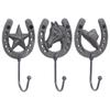 Entryway Wall Key Holder Hook In Metal for Daily Carry Items, Horseshoe Hook for Hallway or Room Entry Daily Use