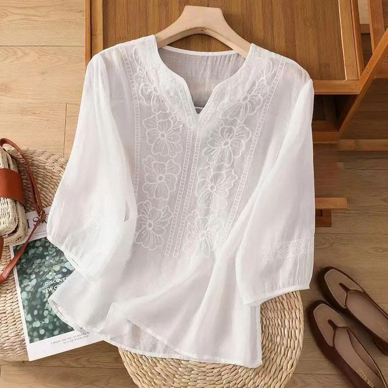 

Футболка для женщин, летняя, большого размера, хлопковая футболка, мягкая, свободная, с принтом, повседневная, удобная, пуловер, футболка, топ XXXL белый