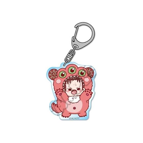 Attack on Titan The Final Season Eren Acrylic Keychain Vol. 11 (Note. 7cm Square, Transparent)