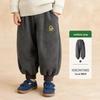 2025 Winter Kids' Fleece-Lined Cuffed Pants: Warm, Comfortable, Casual Style for Boys & Girls