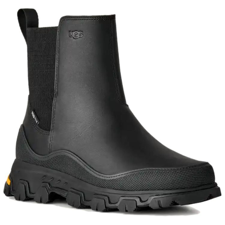 UGG MetroTrek Short Chelsea Boots Women's Black Sneakers 1171432-BLK