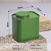 1Pcs Packaging Box Small Tea Tin Mini Travel Household Sealed Jar Empty Solid Tan Storage Can Green Black Tea