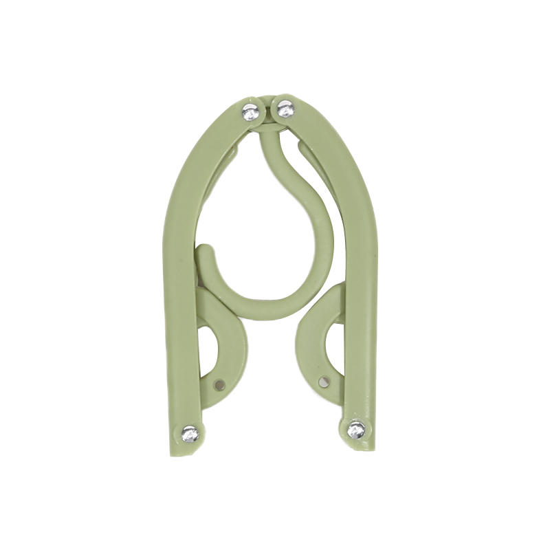 8Pcs/set Foldable Hangers Universal Compact Clothes Drying Racks with Storage Pouch Travel Cruise Ship Essentials Accessories