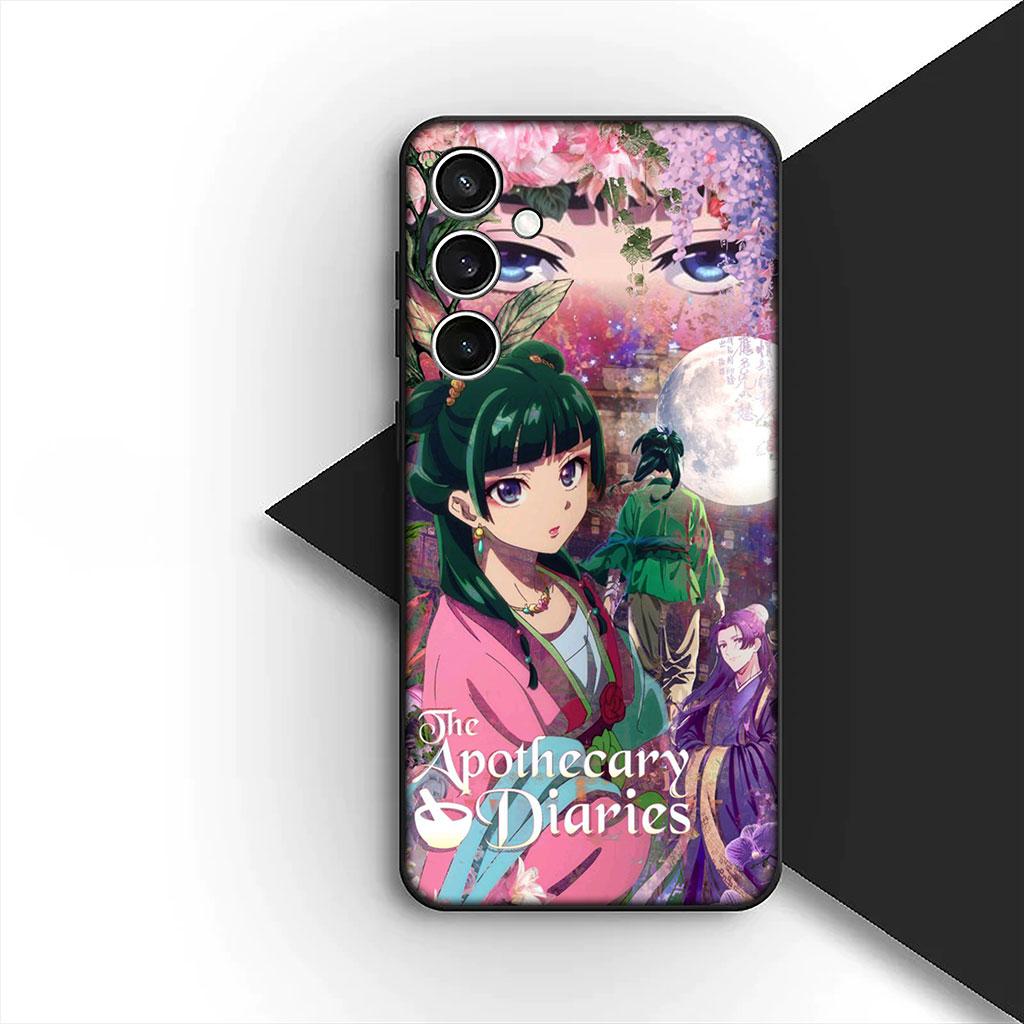 The Apothecary Diaries Jinshi Maomao Phone Cover Case for Samsung Galaxy S22 S21 S20 FE Ultra Plus A07 A17 A15 A16 A25 A57 A37