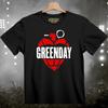Green Day Rock Band T-Shirt Black S-3XL