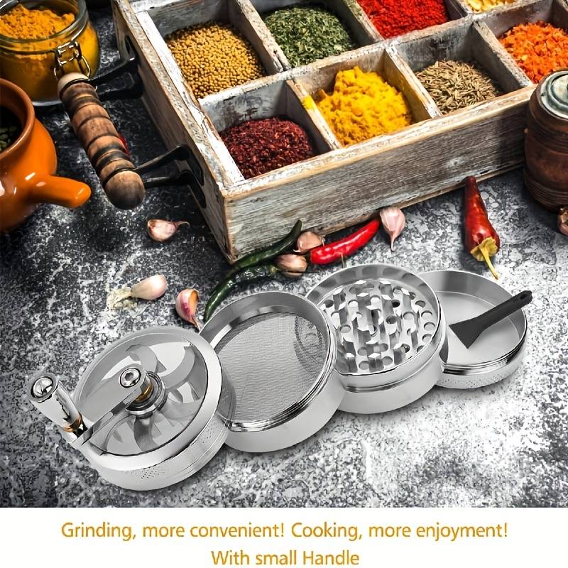 Multifunctional Coffee Nut And Hard Spice Grinder For Nutmeg Ginger Rock Salt And Peppercorn Hand Tools Crushers Kitchen Tools