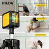 Compact High-Precision 2-Line Green Laser Level with Ultra-Bright Infrared Projection
