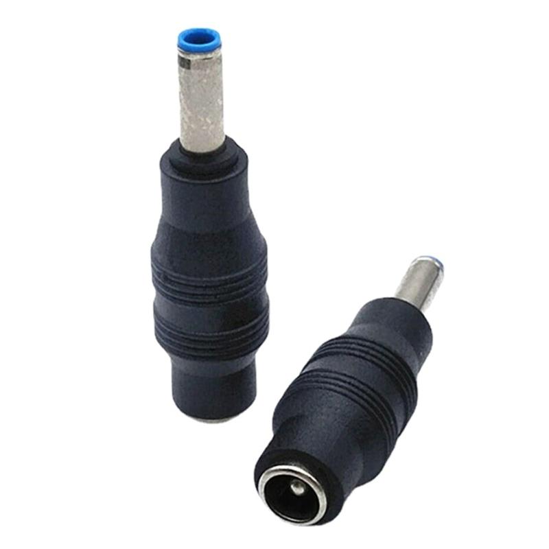 Portable DC5521 Female to DC4.5x3.0mm Male Converter Adapter Power Conversion Head for Various Laptops Brands